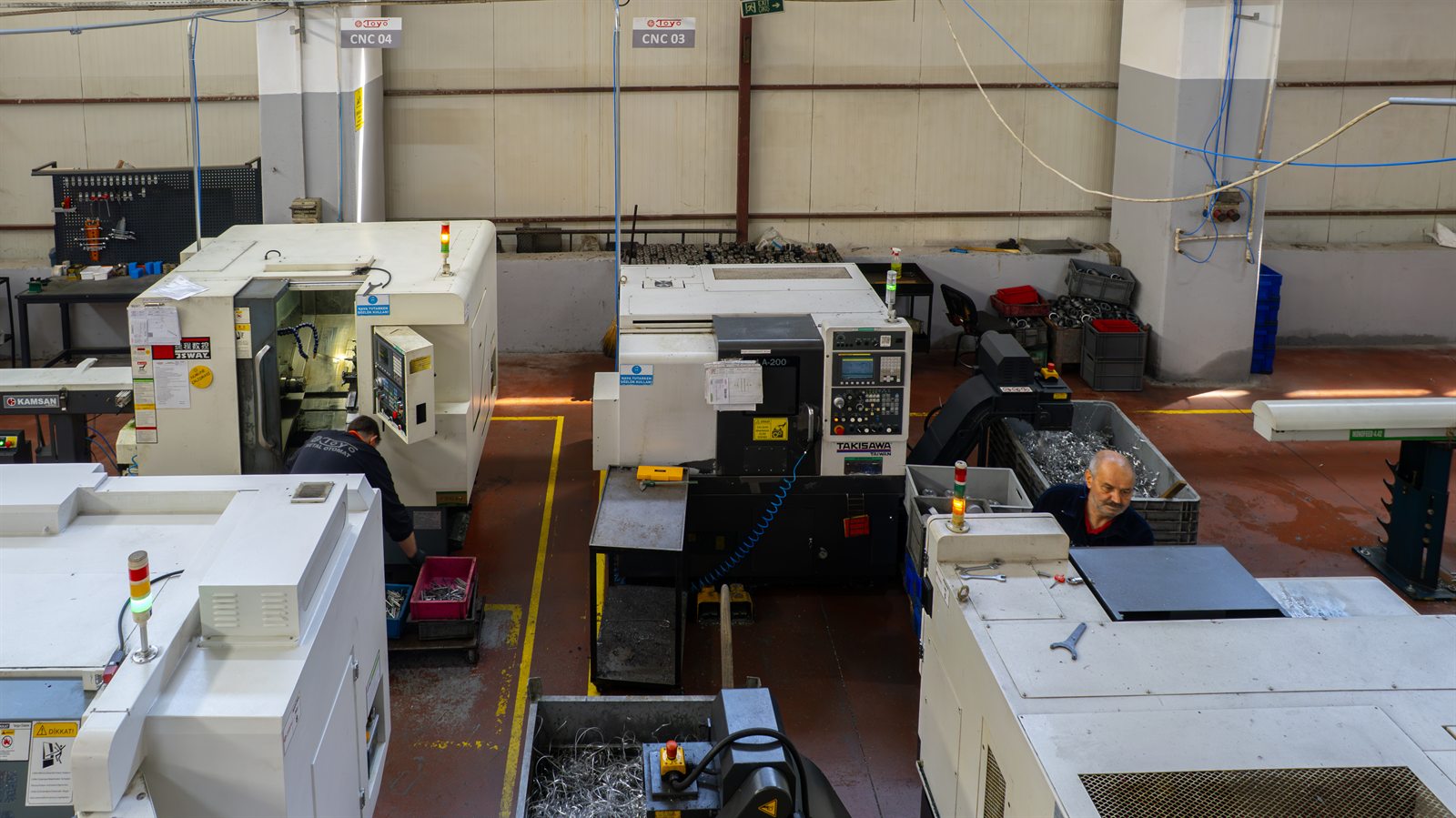 Toyo Metal CNC makine parkı