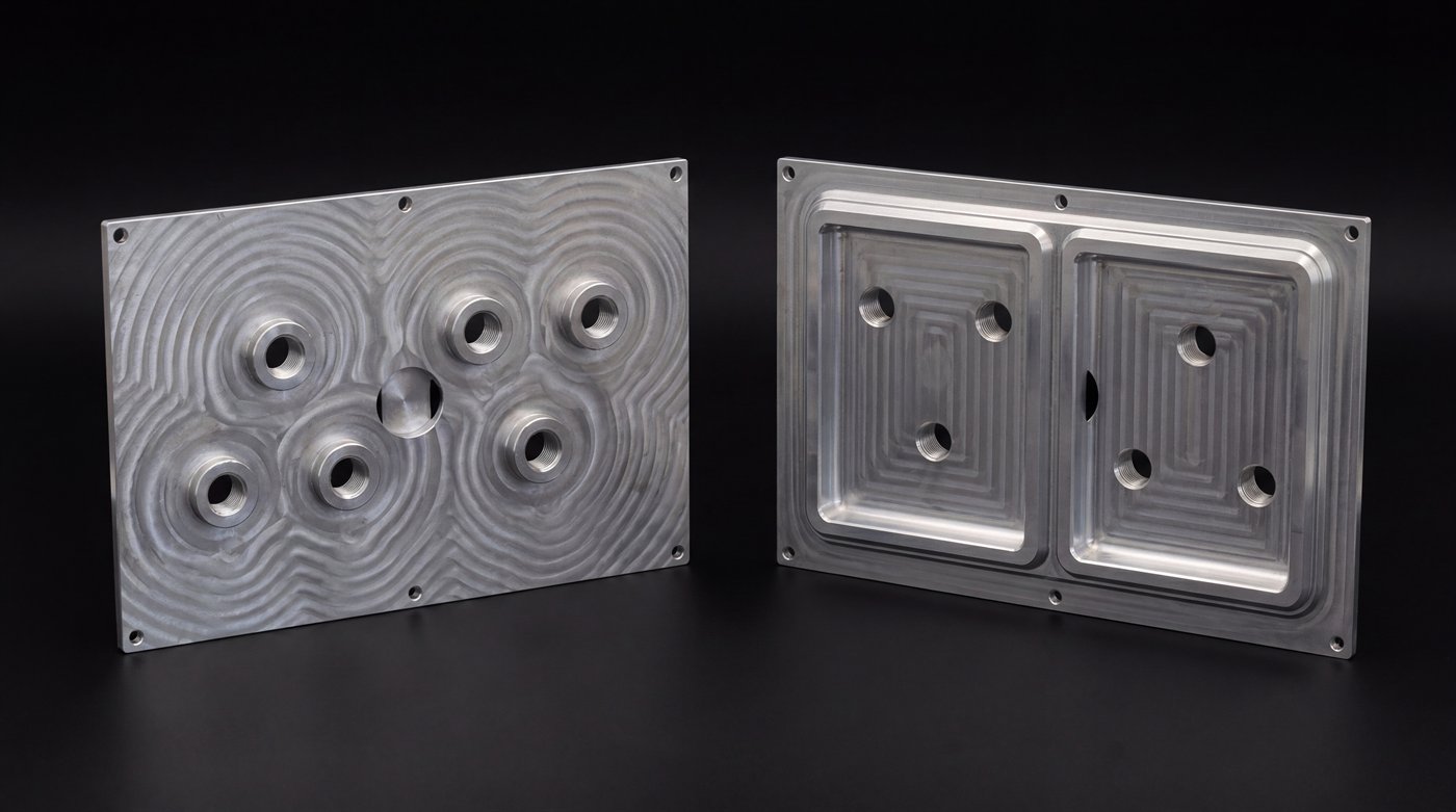 Hassas işlenmiş metal plakalar